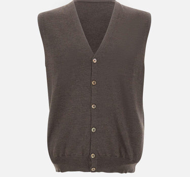 Cardigan in lana merino 58182 14296186 GRAN SASSO 