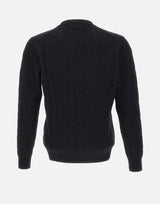 Maglia in cashmere e lana intrecciata GC3ML WC7T990 FILIPPO DE LAURENTIIS 