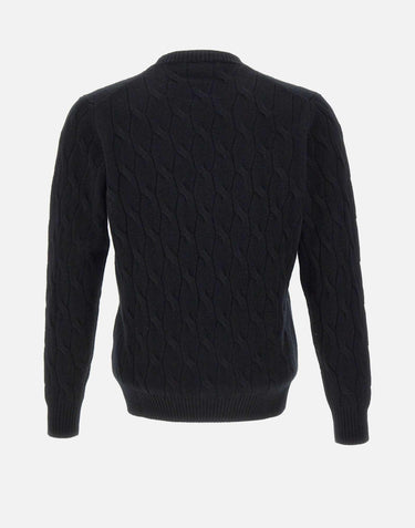 Maglia in cashmere e lana intrecciata GC3ML WC7T990 FILIPPO DE LAURENTIIS 