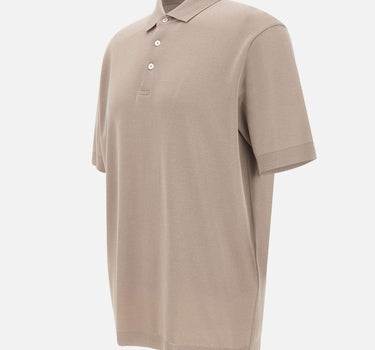 Polo in piquet di cotone JPL00125U 520592600 HERNO 