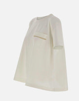 T-shirt in jersey con taschino JED266F155 L7720142 FABIANA FILIPPI 