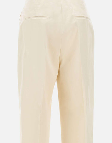 Pantaloni culotte in cotone elasticizzato 50551913 131 BOSS 