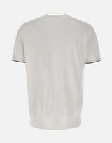 T-shirt in cotone e viscosa 100021 001 KANGRA 