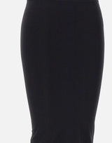 " Sculpting midi skirt" PS25254300 004 ANDREADAMO 