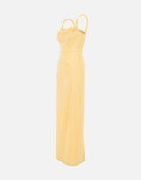 Abito lungo "Mandy" 26011560 YELLOW REBECCA VALLANCE 