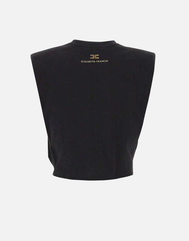 Top in jersey con nodo MA01161E2 110 ELISABETTA FRANCHI 