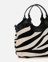 Borsa a mano "Dua" BS12508 CAVINTZEBRABIANCONERO GIANNI CHIARINI 