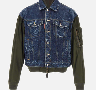 "Dark Indigo Aviator Hybrid" S71AN0611 D30011470 DSQUARED2 