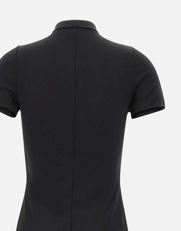 "Interlock tracksuit mini dress" 325JRO686JS0250 BLACK COURREGES 