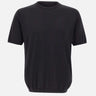 Maglia a maniche corte in misto seta e cotone 300421 013 KANGRA 