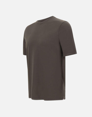 T-shirt in crepe di cotone TSMC JCREPEU190 FILIPPO DE LAURENTIIS 