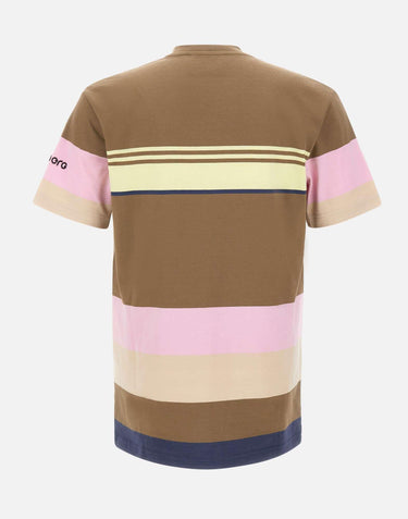 T-shirt in cotone con stampa "Portable Hole" F070624A R541 ICEBERG 