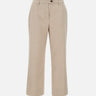 Pantaloni "Nelly chinos" in lino e cotone P390NL 2914NATU RE-HASH 