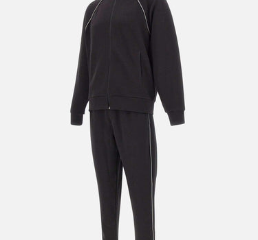 Tuta sportiva in misto cotone con profili a contrasto 50555906 001 BOSS 