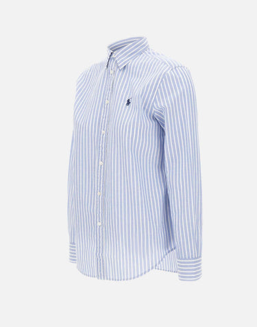 Camicia in cotone e lino classic-Fit 211971514 503 POLO RALPH LAUREN 