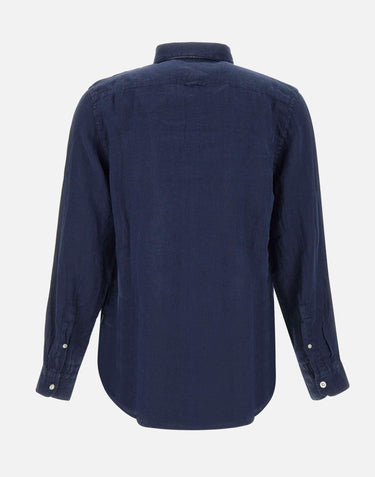 Camicia in lino CFWOSI0113 MRUT33723827 WOOLRICH 