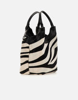 Borsa a mano "Dua" BS12508 CAVINTZEBRABIANCONERO GIANNI CHIARINI 