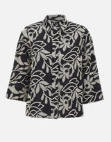 Camicia con ricamo floreale 5012P000321N 001 ELENA MIRO' 