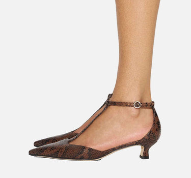 Scarpe con tacco "Liz" PU0596006003 MOKA AEYDE 