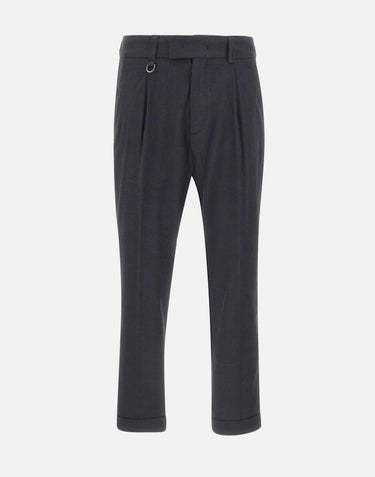 Pantaloni "Duomo" relaxed fit B1263632 9000 PAOLO PECORA 