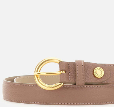 Cintura in pelle con fibbia tonda CNK00957 GRNMARABOU GIANNI CHIARINI 