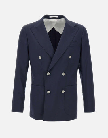Blazer in lana 48038DP 0003 BARBA 