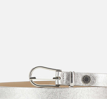 Cintura in pelle CN9903704 VNCMETSILVER GIANNI CHIARINI 