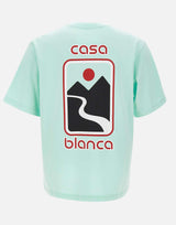 "Sunset valley t-shirt" MPF25JTS044 03 CASABLANCA 