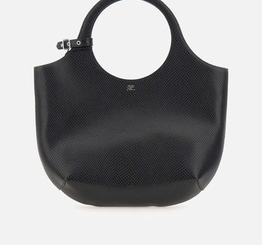 Borsa "Medium Holy Viper" in pelle 325GSA116CV0045 BLACK COURREGES 