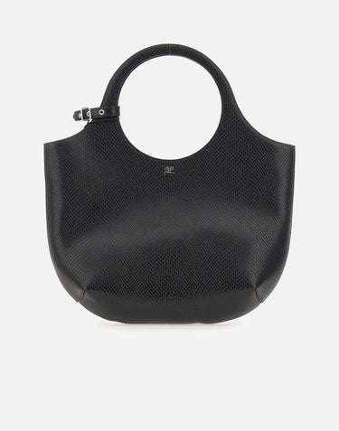 Borsa "Medium Holy Viper" in pelle 325GSA116CV0045 BLACK COURREGES 