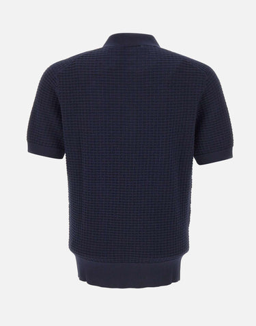 Polo in cotone punto alveare 301526 038 KANGRA 