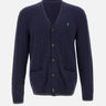 Cardigan a trecce in lana e cashmere 710949808 001 POLO RALPH LAUREN 