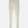 Pantaloni "Chino" in cotone e lyocell B123 51271102 PAOLO PECORA 