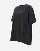 T-Shirt con spacco sagomato 260WCT00350 JJJ025AA615 THE ATTICO 