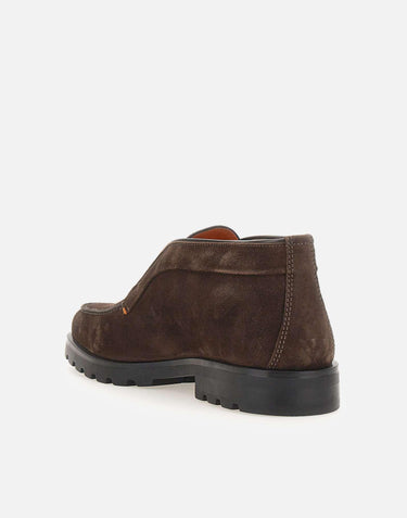 Stivaletto in camoscio MGDC17823NEOBSEY T50 SANTONI 