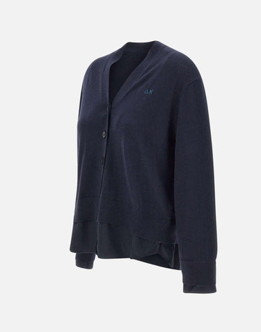 "Cardigan mixed fabrics" K45227 07 SUN68 