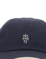 Cappello da baseball in misto lino M77CPLM24 TES0M2261102 ELEVENTY 