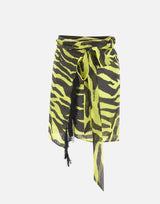 Pareo con stampa zebra 260WCR00139 CCC134PR166 THE ATTICO 