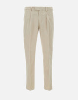 Pantaloni "DVR33 " in cotone e seta DVR33R022 TC538 DEVORE' 