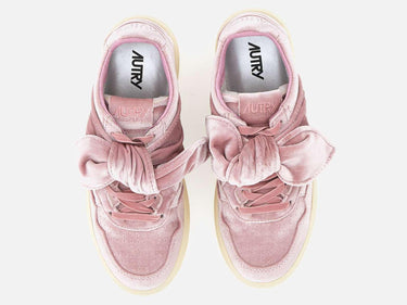 "Medalist low velvet pink" AULW VF02 AUTRY 