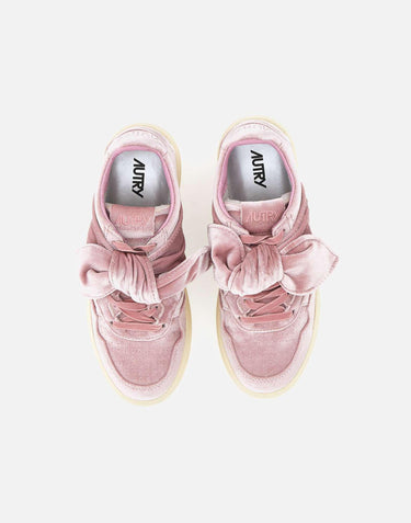 "Medalist low velvet pink" AULW VF02 AUTRY 