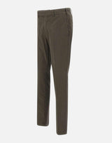 Pantaloni "Dvr3" in cotone e seta DVR3A028 TC400 DEVORE' 