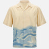 Camicia a righe con coccodrillo relaxed fit CH1995 3IY LACOSTE 