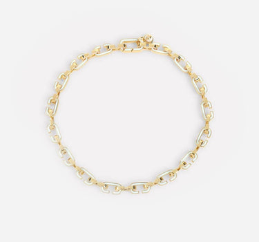 "Enamel C Link Necklace" ASP26JW323 02 CASABLANCA 