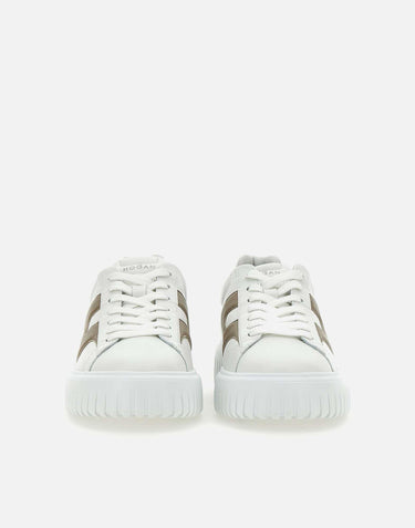 Sneakers "H-Stripes" in pelle HXM6450FE91LE9 01GK HOGAN 