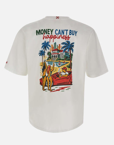 T-shirt "Delmar Money Happiness" DLR0001 01525L MC2 SAINT BARTH 