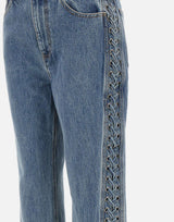 "Laced Straight Leg Jeans" 114595 3054 ROTATE BIRGER CHRISTENSEN 