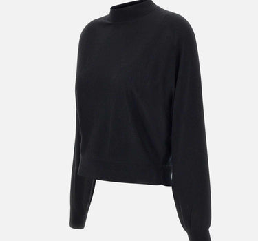 Maglia "Mock" in lana N0611713 001 THEORY 