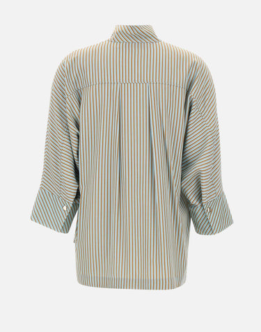 Blusa over a righe 2153Z100039N 001 ELENA MIRO' 