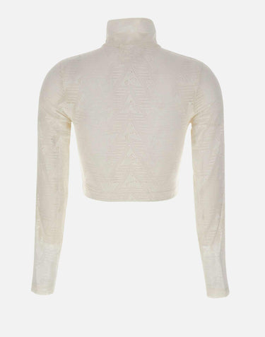 Felpa in pizzo Firebird KE3451 WHITE ADIDAS 